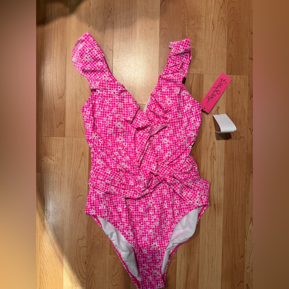 Lilly Pulitzer Pink One-Piece Swimsuit
